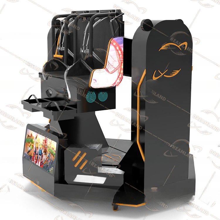 Dreamland Earn Money Business 9D VR Arcade Simulation Rides 9D VR Chair VR 360 Flight Simulators