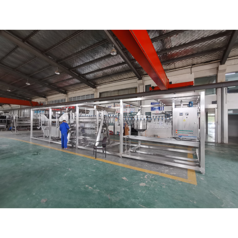 300-500BPH Automatic Compact Mobile Chicken Slaughter Machine For Slaughterhouse
