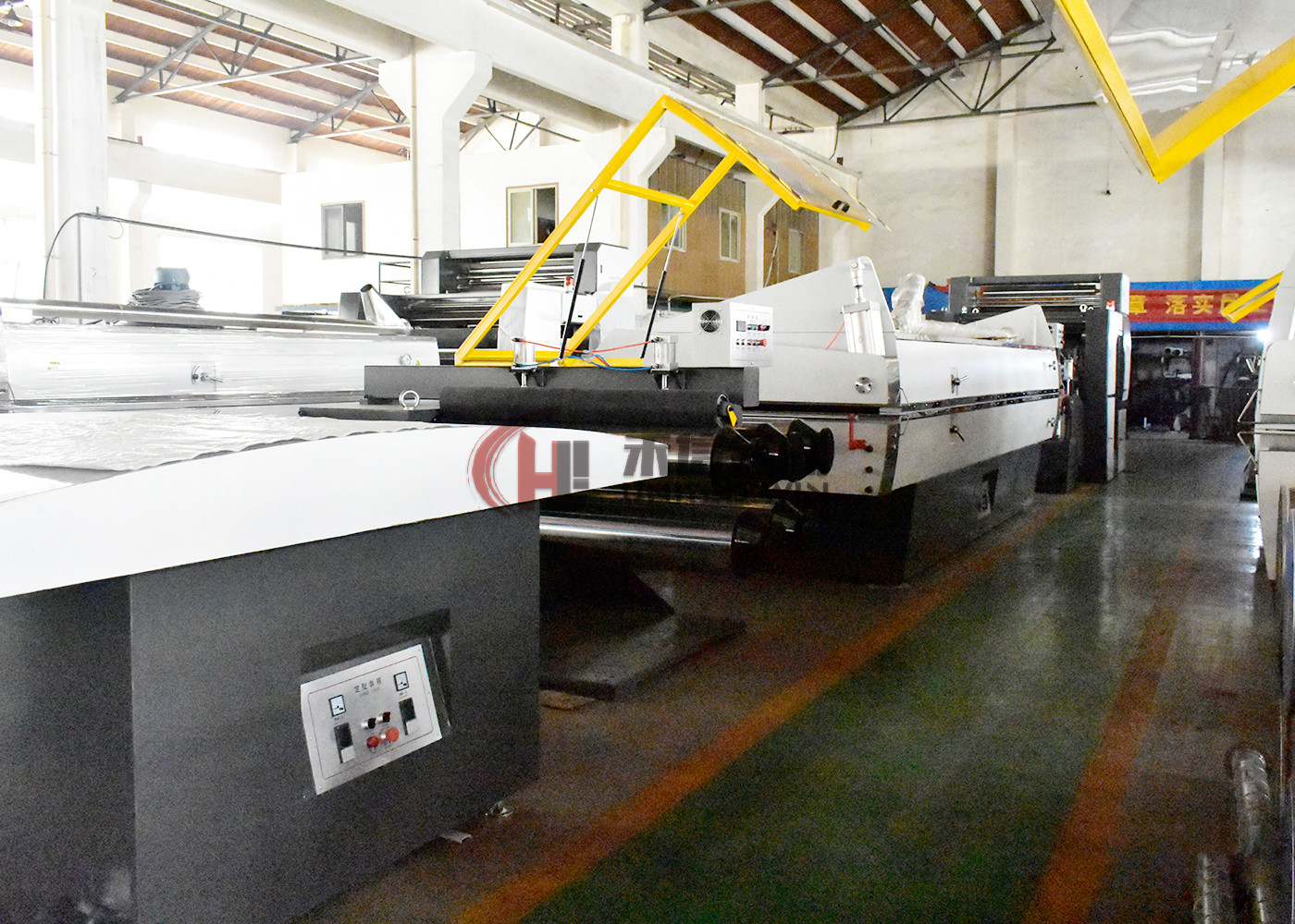 BOPP Mono Extrusion Coating Lamination Line High Efficiency Eva Sheet Lamination Machine