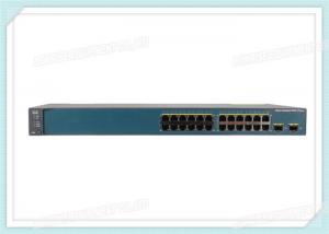 China Cisco Fiber Optic Ethernet Switch WS-C3560V2-24TS-S 24 Port 10/100 POE Switch wholesale