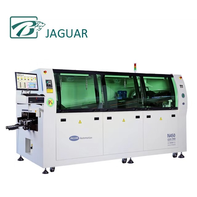 JAGUAR N350 High Capacity Lead Free Wave Soldering Machine For Dip Line Stable Performance