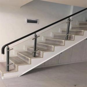China Modern Apartment Design Tempered Laminated Glass Stair Balustrade with CE Certification wholesale