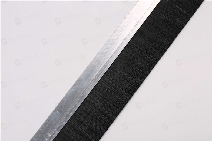 Waterproof 15mm Door Seal Brush Strip Window Silicone Wool Weather Stripping