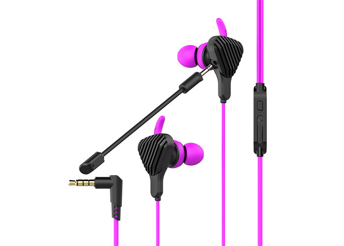 Gaming Wired Earbuds , TPE Wired Earphone With Microphone