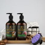 Natural Organic Vegan Sulfate Free Coconut Oil Hair Shampoo And Conditioner