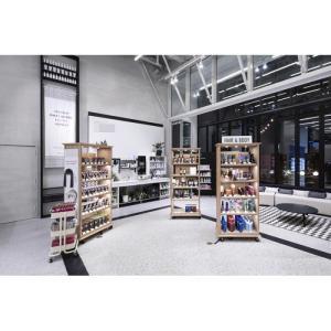 China High End Commercial Stainless Steel Racks Metal Display Stands wholesale