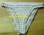 Women handmade underwear Crochet bikini bottoms,Crochet swimsuit ,Cotton beach