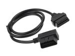 OBD OBD-II J1962 Right Angle Male to Female Extension Round Cable