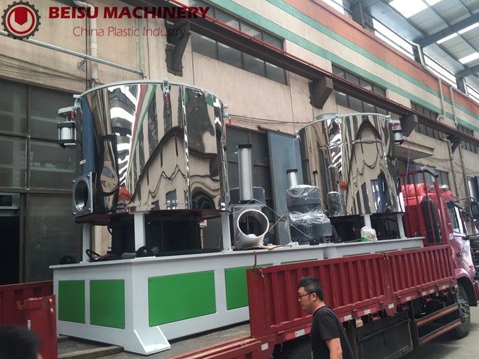 Durable High Speed PVC Powder Blender Mixer Machine For Color Sealing Strip