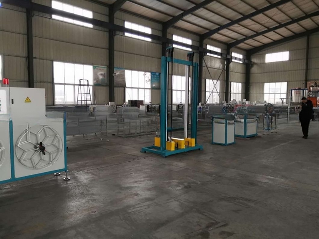 High Strength Pet/PE Fiber Geo Strap Strapping Band Production Line