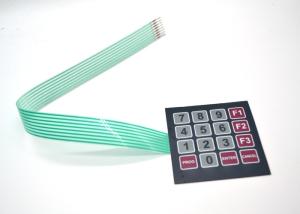 China Waterproof Polyester Standard Membrane Switch , Membrane Tactile Switch Keyboard wholesale