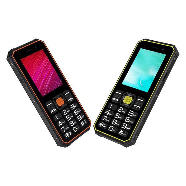 Android 8.1 Rugged Feature Phone Indestructible Cell Phone 2500mAh