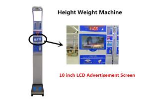 China Bluetooth Connect Coin Operated Weighing Scales With Height Measurement wholesale