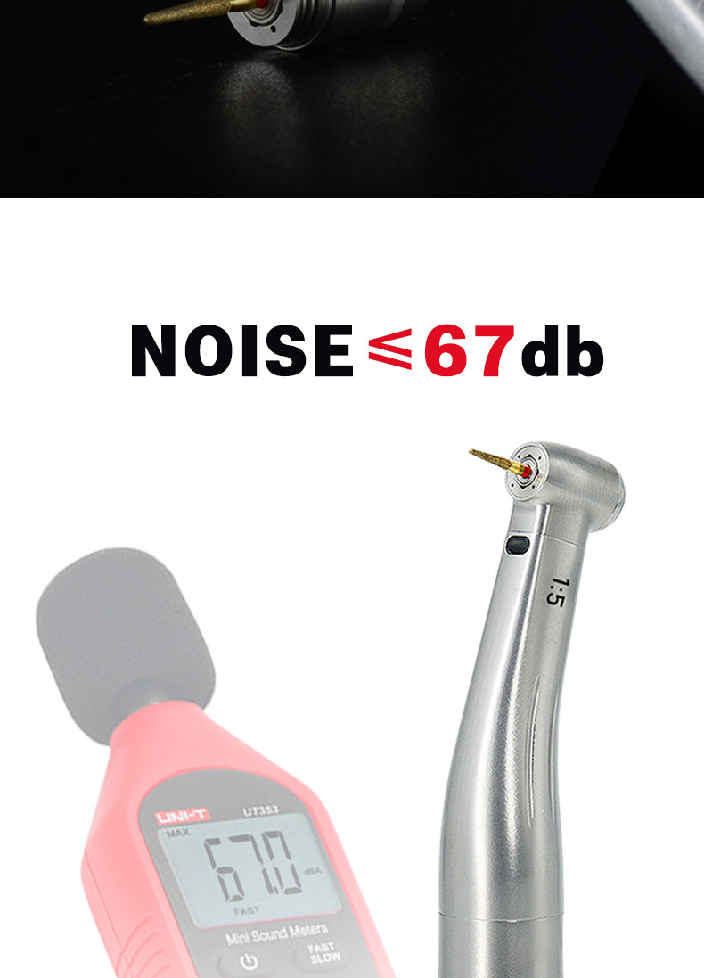 110V 220V Dental Laboratory Equipments Electric Motor With 1:5 Handpiece