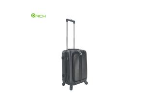 China ABS Hard Sided Luggage with Front Pocket and Spinner Wheels wholesale
