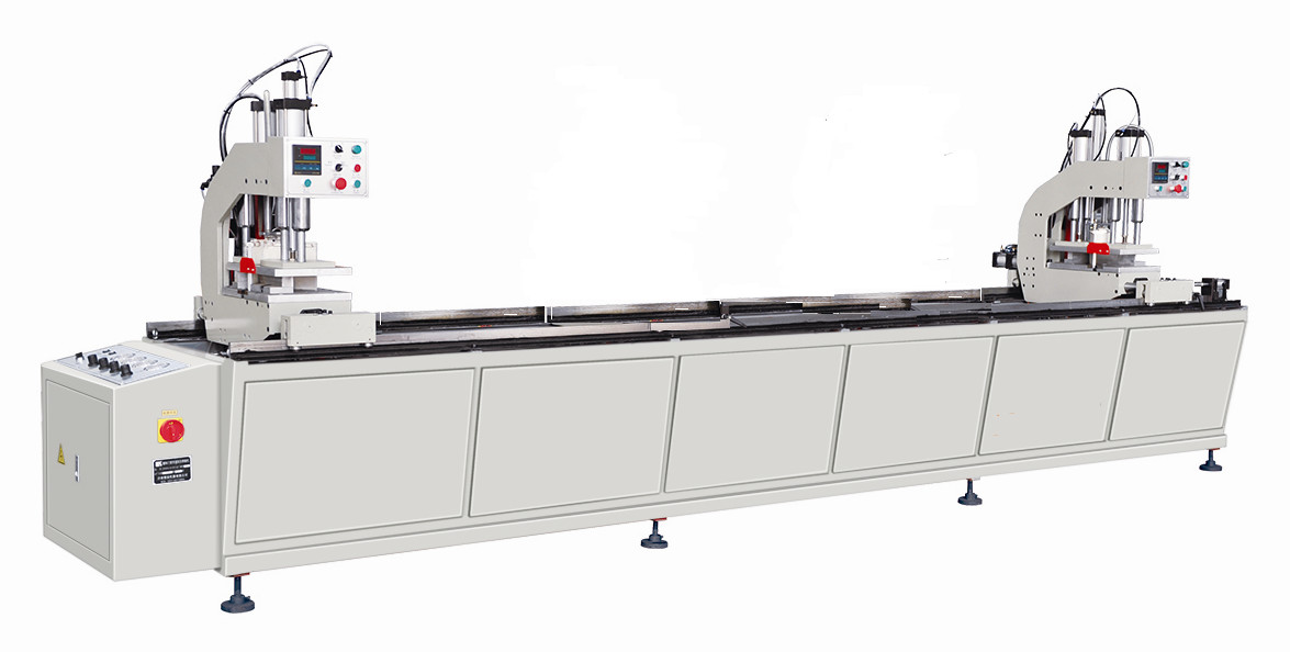 PVC 3 head welding machine, fully automatic multipal head welding machine for upvc window making