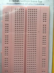China 840 Tie Point Universal Printed Circuit Board Electronic Solderless wholesale
