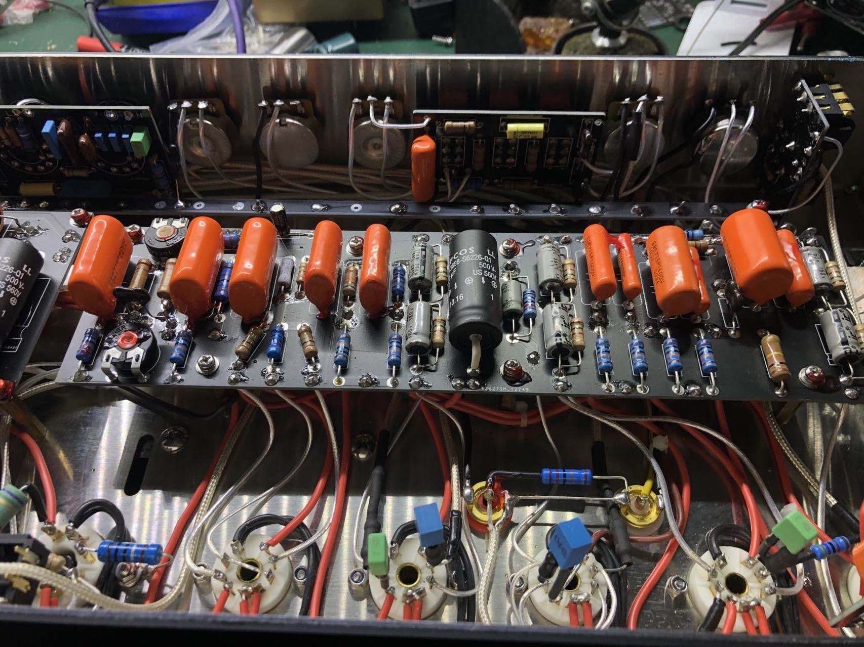 Custom Dumble Steel String Singer Clean Reverb Tone SSS20 ECC83S*5 EH 6V6*2, Handmade Grand Guitar Amp Head 20W 50W 100W Optional