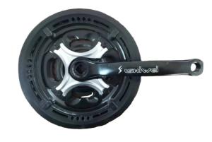 China 24*34*42 T *152MM BMX Bike Crankset Mountain Bike Crank Set Anti Corrosion wholesale