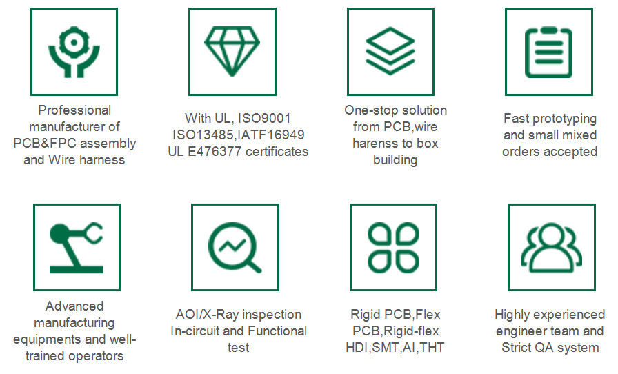 Material FR4 Metal Based Pcb PCB UL ROHS ISO9001 SMT PCB Board Fabrication