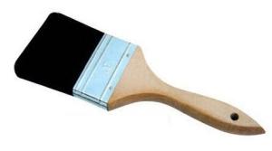 China Double Boiled Black Bristle Painting Brush wholesale