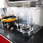 Anti Splatter Aluminum Oil Splash Guard For Kitchen Cooking