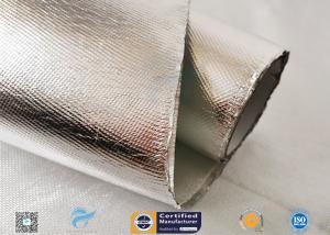 China Industrial Hose Silver Coated Fabric Heat Sealing Aluminium Foil Coating wholesale