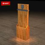 Firm Leather Belt Display Stand