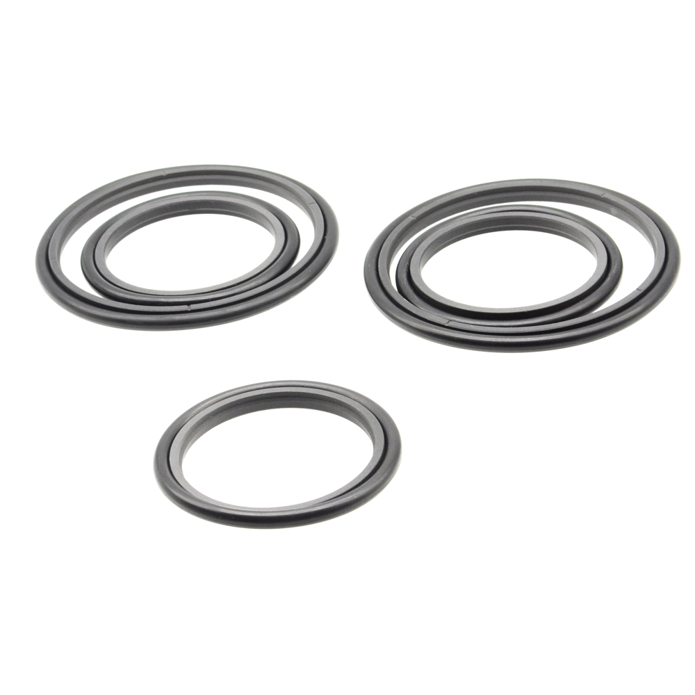HBTS NBR Excavator Hydraulic Piston Seals PTFE Oil Resistant