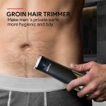 Cordless IPX7 Waterproof Hair Trimmer Clippers Body Use 110-240V
