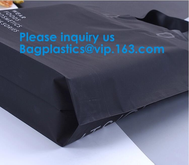 Eco Friendly Green Pack Solf Loop Plastic Bags/ Cheap Flexiloop Bags/ Soft Loop Handle Biodegradable Bags