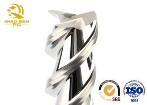 China Tungsten Steel Cnc Milling Cutting Tools 2/3/4 Flutes Carbide Standard 0.8um Graininess wholesale