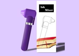 China 20 g Tattoo Ink Mixer With 4 Mixer Stickes Electric Mini Battery Operated For PMU Microblading Accessories wholesale