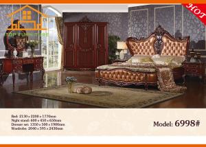 China Classical resonable price two house plans Latest design royal classic italian provincial antique bedroom furniture set wholesale