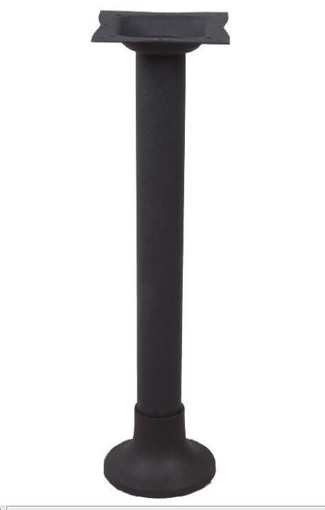 Bistro Table bases Bolt Down Table leg Cast iron Powder Coat Restaurant Furniture