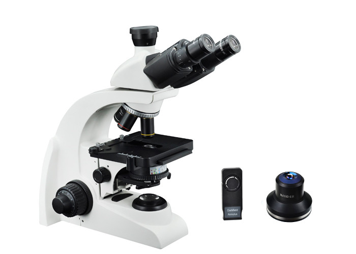 Trinocular Dark Field Microscope 40X Lab Equipment Microscope White
