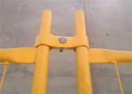 Q235 Steel Metal Crowd Control Barriers , Construction Site Fence Panels