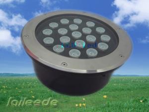 China Stainless steel + aluminum IP65 3V / 1W 60 Hz low power Led Underground Light wholesale