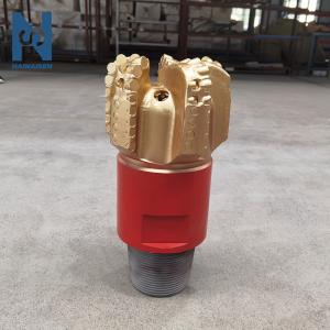 China Welded Water Well PDC Diamond Bit 5 Blades Steel Body on sale