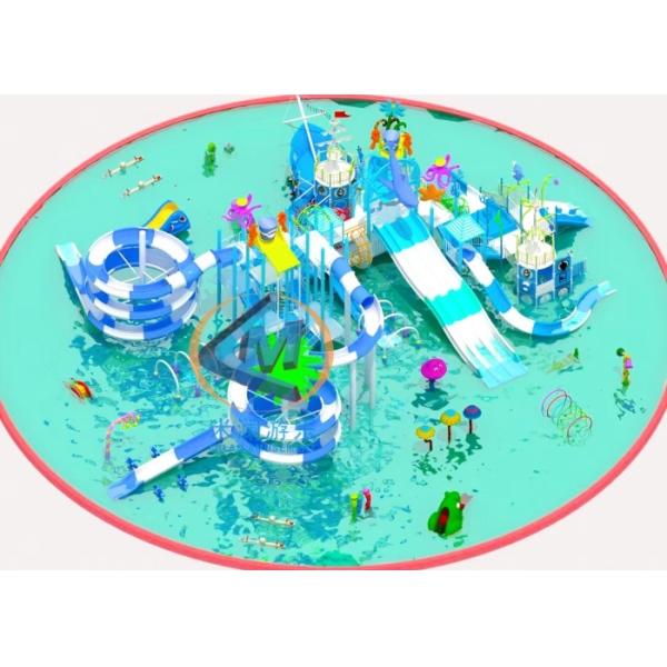 Candy Theme Water Park Playground Colorful Design For Kids Adults