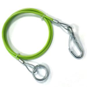 China Pe Coated Hoist Wire Rope Sling Stainless Steel Cable 12mm wholesale
