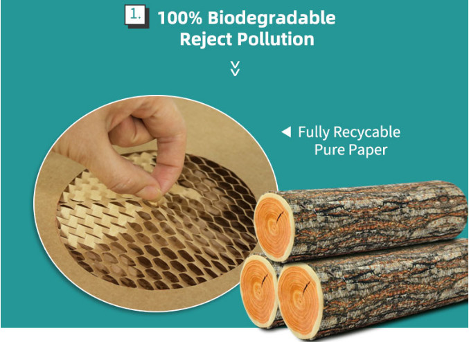 Custom Honeycomb Paper Padded Mailer For Transportation