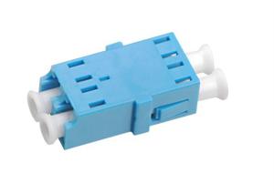 China LC - LC Duplex Fiber Optic Adapters , Fiber Optic Cable Adapter Single Mode wholesale