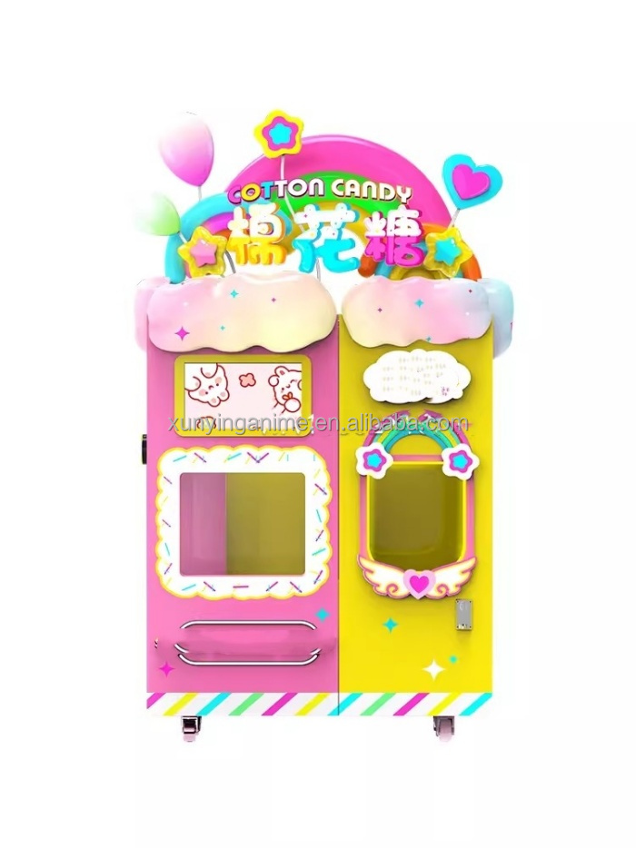 OEM Robot Automatic Cotton Candy Machine 180KG 21.5inch
