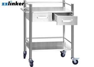 China Rear Dental Furniture Cabinets 2 Drawers With Wheels Dental Tool Filing Surgical wholesale
