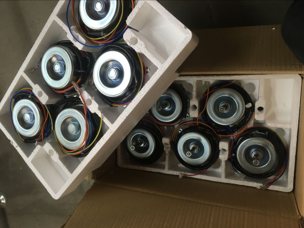 220V 25W 6 Poles Air Cooler Fan Motor Totally Enclosed CCC Certification Heat Pump Fan Motor