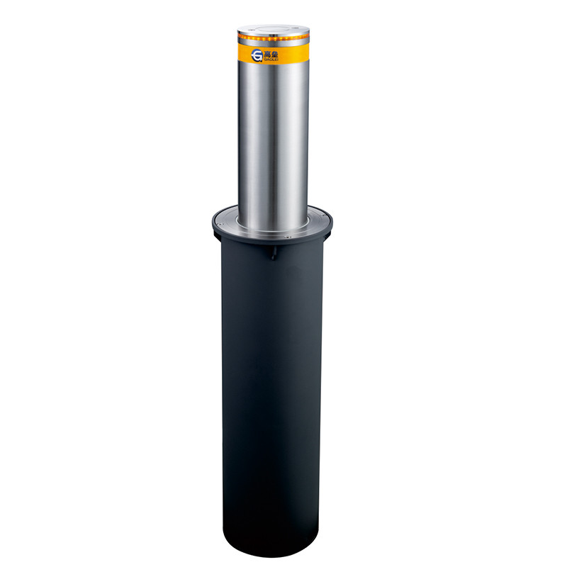 Solar Light Removable Parking Bollards Semi Auto Car Space Bollards IP68