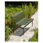 Steel Frame Garden Bench and Lounge Chair Set for AJUNION Minimalist Outdoor