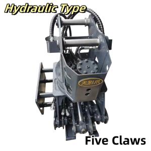 China Hydraulic Control Excavator Grabber Five Teeth Wood Grabber wholesale