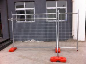 China 2100mm*2400mm full hot dipped galvanized temporary fencing for NZ market wholesale